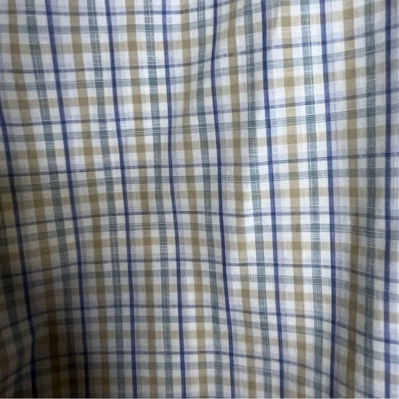 UNTUCKit Slim Fit Wrinkle Free Verdanel Checkered Button Down Shirt Men's Large - Picture 11 of 15